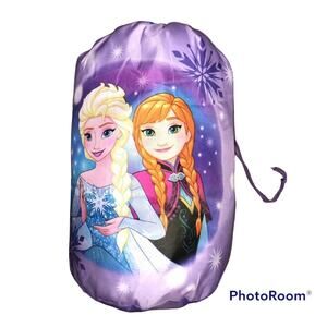 Disney Frozen Backpack Slumber Sleeping Bag EUC